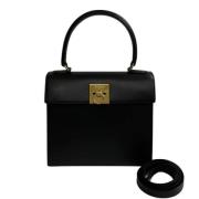 Pre-owned Leather celine-bags Celine Vintage , Black , Dames