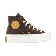 Moderne Lift High-Top Sneakers Converse , Brown , Dames