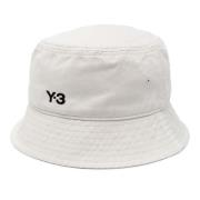 Talc Bucket Hat Y-3 , White , Dames