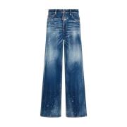Pantalon 5 Zakken Jeans Dsquared2 , Blue , Dames