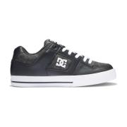 Pure SE SN Leren Sneakers DC Shoes , Gray , Heren