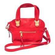 Pre-owned Leather handbags Chloé Pre-owned , Red , Dames