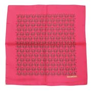 Pre-owned Silk scarves Hermès Vintage , Pink , Dames