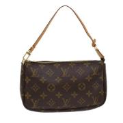 Pre-owned Canvas louis-vuitton-bags Louis Vuitton Vintage , Brown , Da...