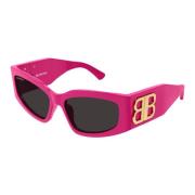 Bb0321S 006 Sunglasses Balenciaga , Pink , Dames