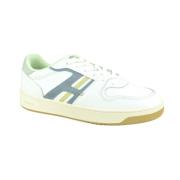 Wit + Blauw Sneaker N. DZ Hoff , White , Heren