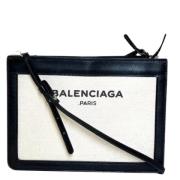 Pre-owned Canvas balenciaga-bags Balenciaga Vintage , White , Dames