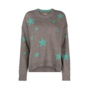 Star Sweater Ronde-hals Gebreide trui Zadig & Voltaire , Multicolor , ...