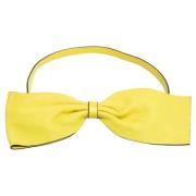 Pre-owned Fabric belts Valentino Vintage , Yellow , Dames