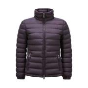 Abderos Jas - Korte donsjas met hoge kraag Moncler , Black , Dames