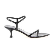  Lakleren Sandalen 3Juin , Black , Dames