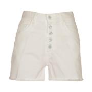 Stella Bot Gioie Shorts Dondup , White , Dames