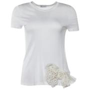 Pre-owned Fabric tops Valentino Vintage , White , Dames