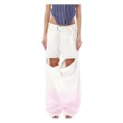 Joplin Jeans - Oversized Fit, Lage Taille Ssheena , White , Dames