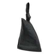 Pre-owned Leather pouches Bottega Veneta Vintage , Black , Dames
