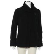 Pre-owned Fabric outerwear Armani Pre-owned , Black , Dames