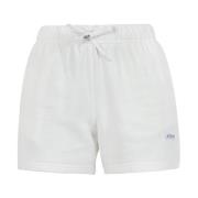 513W Shorts in Felpa Autry , White , Dames