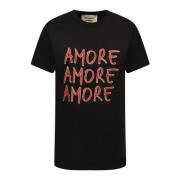 T-Shirts Alessandro Enriquez , Black , Dames