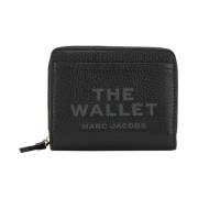 Zwarte Accessoires - Mini Compact Portemonnee Marc Jacobs , Black , Da...