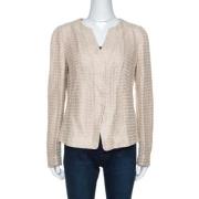 Pre-owned Fabric outerwear Armani Pre-owned , Beige , Dames