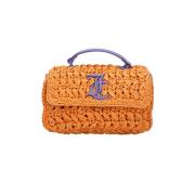 Jodie Straw Tas - Oranje Juicy Couture , Orange , Dames