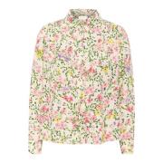 Blouse met Multi Flower Print Part Two , Multicolor , Dames