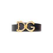 Leren Riem Dolce & Gabbana , Black , Dames