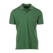 Heren Polo Shirt met honingraat patroon Peuterey , Green , Heren