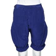 Pre-owned Silk bottoms Marni Pre-owned , Blue , Dames