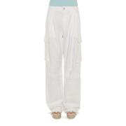 Witte Broek voor Heren Moschino , White , Dames