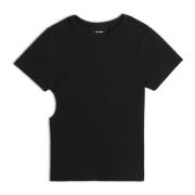 Cut Out T-Shirt Axel Arigato , Black , Dames
