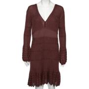 Pre-owned Knit dresses Missoni Pre-owned , Red , Dames
