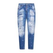 ‘Skater’ jeans Dsquared2 , Blue , Heren