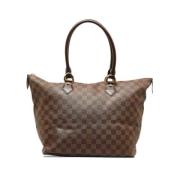 Pre-owned Leather louis-vuitton-bags Louis Vuitton Vintage , Brown , D...