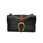 Pre-owned Leather gucci-bags Gucci Vintage , Black , Dames