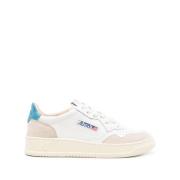 Vintage-geïnspireerde Lage Sneakers - Wit/Azure Autry , Multicolor , D...