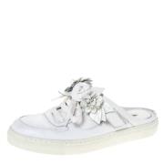 Pre-owned Leather sneakers Sophia Webster Pre-owned , White , Dames
