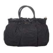 Pre-owned Leather prada-bags Prada Vintage , Black , Dames