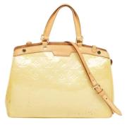 Pre-owned Leather louis-vuitton-bags Louis Vuitton Vintage , Yellow , ...