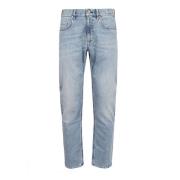 Slim-fit Denim Jeans Upgrade Eleventy , Blue , Heren