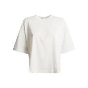 Wit Oversized T-Shirt Fabiana Filippi , White , Dames