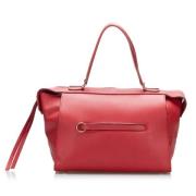 Pre-owned Leather handbags Celine Vintage , Red , Dames