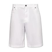 Denim shorts Dolce & Gabbana , White , Heren