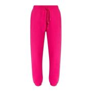Sweatpants met logo Adidas by Stella McCartney , Pink , Dames