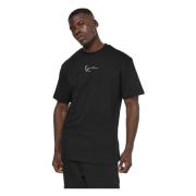 Zwarte Small Signature Essential Tee Karl Kani , Black , Heren