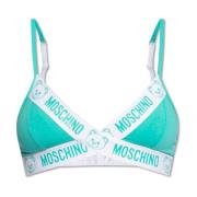 Beha met logo Moschino , Blue , Dames