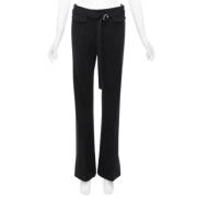 Pre-owned Wool bottoms Celine Vintage , Black , Dames