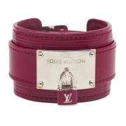 Pre-owned Fabric bracelets Louis Vuitton Vintage , Pink , Dames