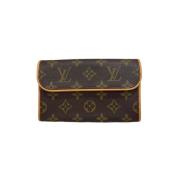 Pre-owned Canvas louis-vuitton-bags Louis Vuitton Vintage , Brown , Da...