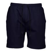 Donkerblauwe Shorts Iceberg , Blue , Heren